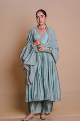 Sitara Skyblue Anarkali