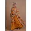 Yellow Anarkali & Jacket set