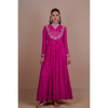 Rani Pink Anarkali set