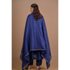 Navy Blue Chanderi Anarkali