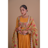 Yellow Anarkali & Jacket set