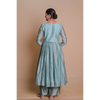 Skyblue Chanderi Anarkali
