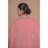 Peach lehenga & jacket set
