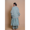 Skyblue Chanderi Anarkali