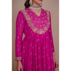 Rani Pink Anarkali set