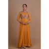 Yellow Anarkali & Jacket set