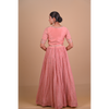 Peach lehenga & jacket set