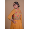 Yellow Anarkali & Jacket set