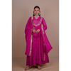 Rani Pink Anarkali set