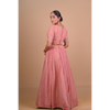 Peach lehenga & jacket set