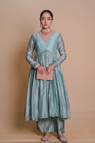 Sitara Skyblue Anarkali