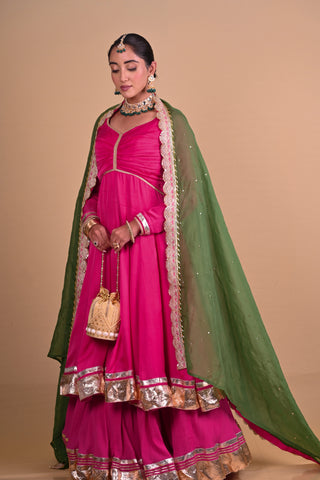 Begum Pink Lehenga