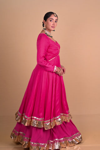 Begum Pink Lehenga