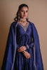 Peach Chanderi Anarkali
